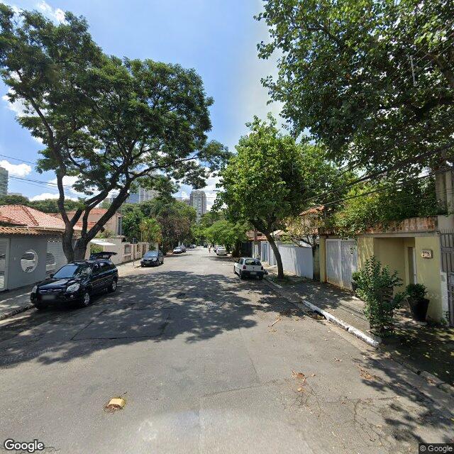 Imagem estática do "Street View" da localização