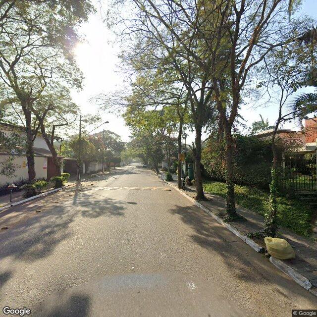 Imagem estática do "Street View" da localização