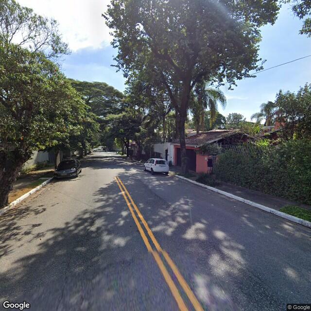 Imagem estática do "Street View" da localização