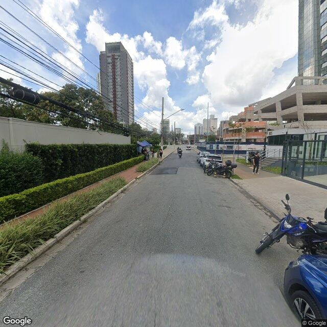 Imagem estática do "Street View" da localização