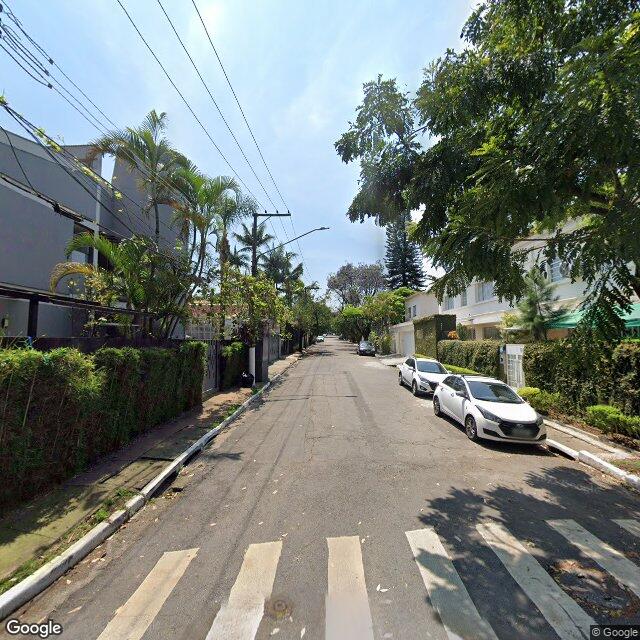 Imagem estática do "Street View" da localização