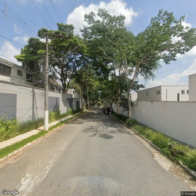 Imagem estática do "Street View" da localização