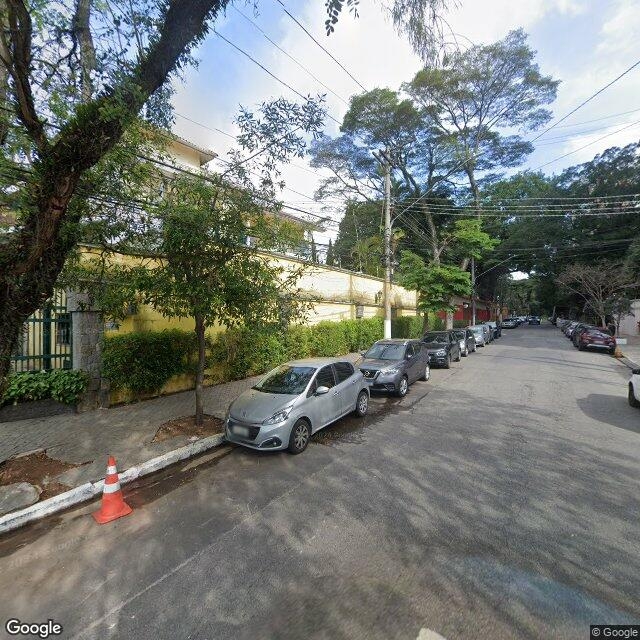 Imagem estática do "Street View" da localização