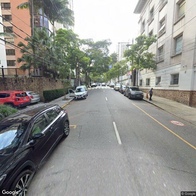 Imagem estática do "Street View" da localização