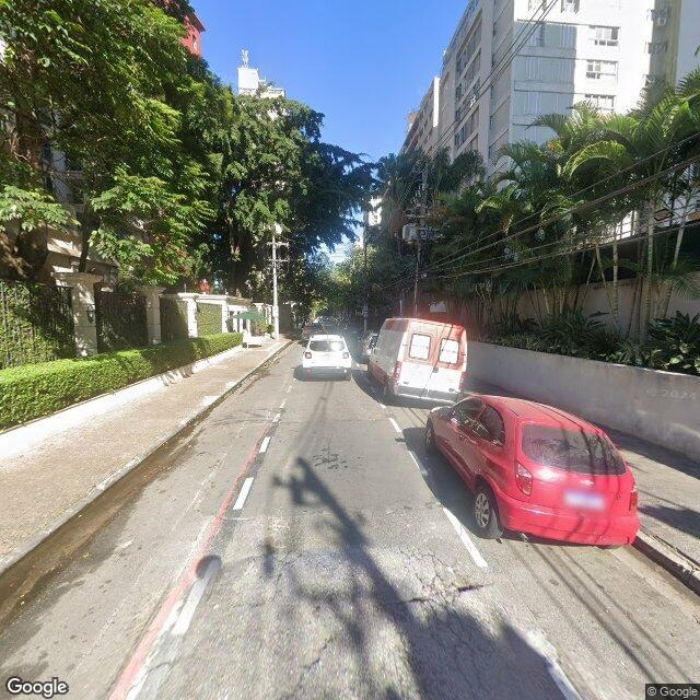 Imagem estática do "Street View" da localização