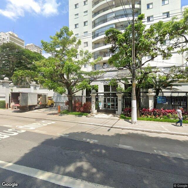 Imagem estática do "Street View" da localização