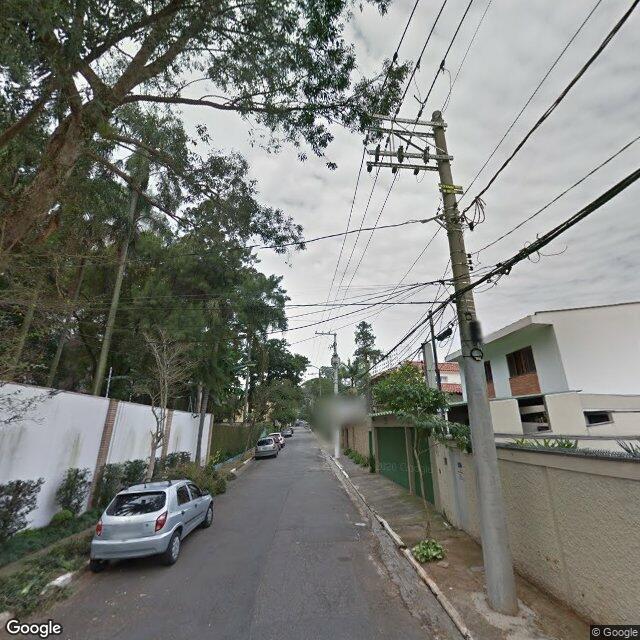 Imagem estática do "Street View" da localização