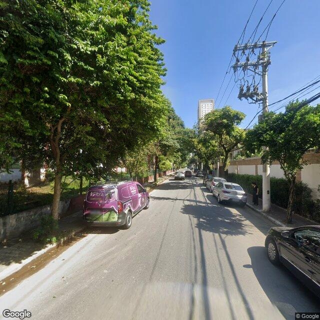 Imagem estática do "Street View" da localização