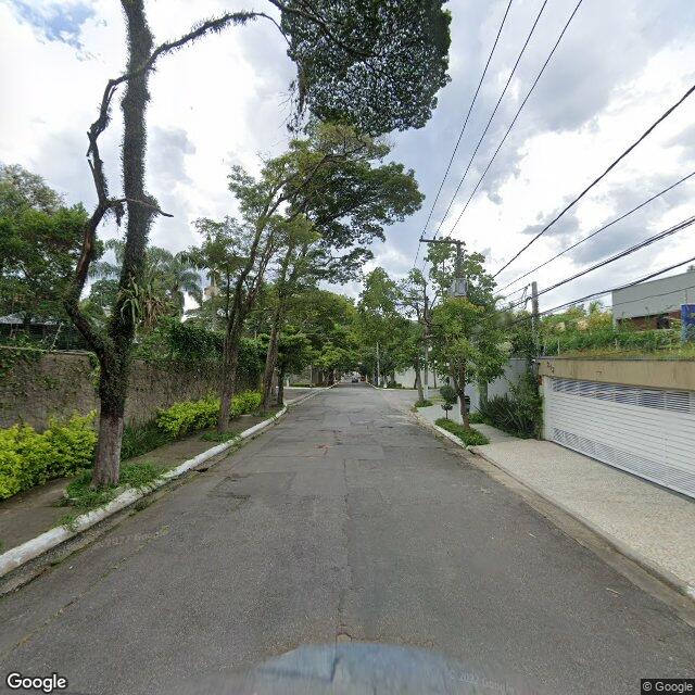 Imagem estática do "Street View" da localização