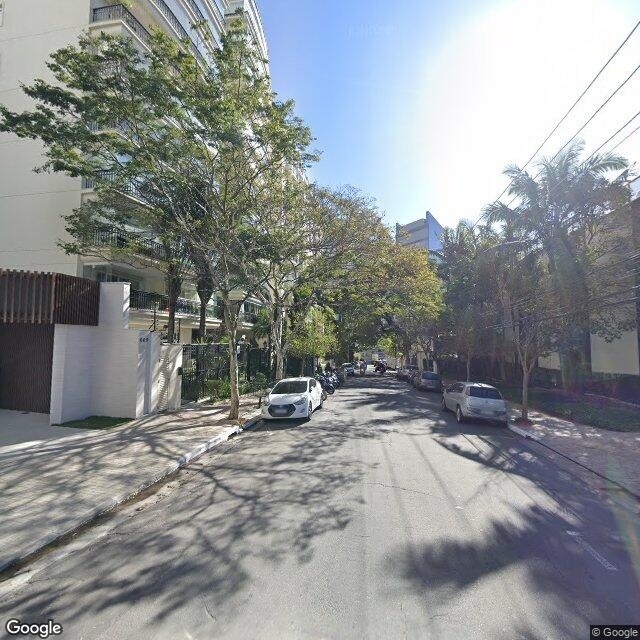 Imagem estática do "Street View" da localização