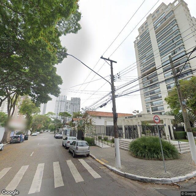 Imagem estática do "Street View" da localização