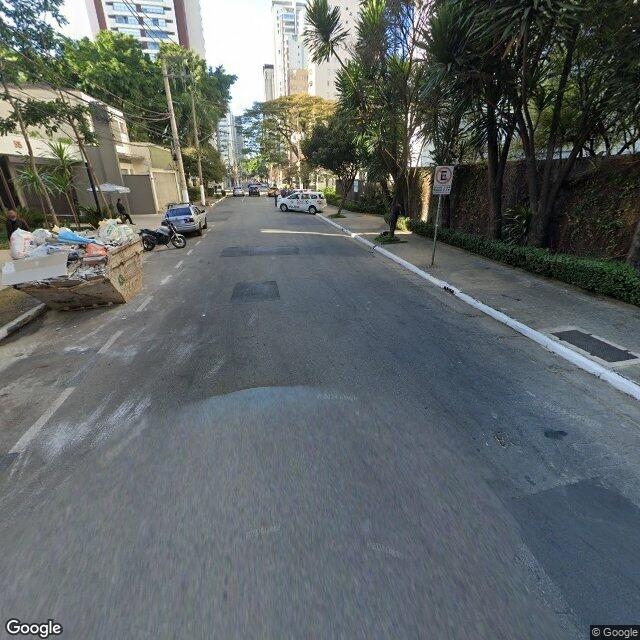 Imagem estática do "Street View" da localização