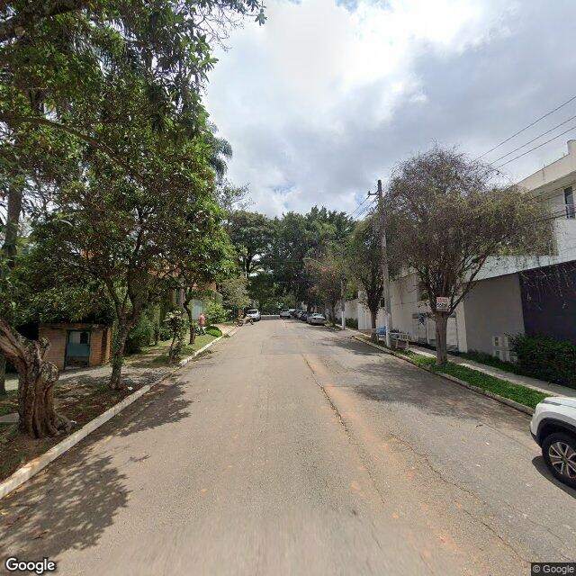 Imagem estática do "Street View" da localização