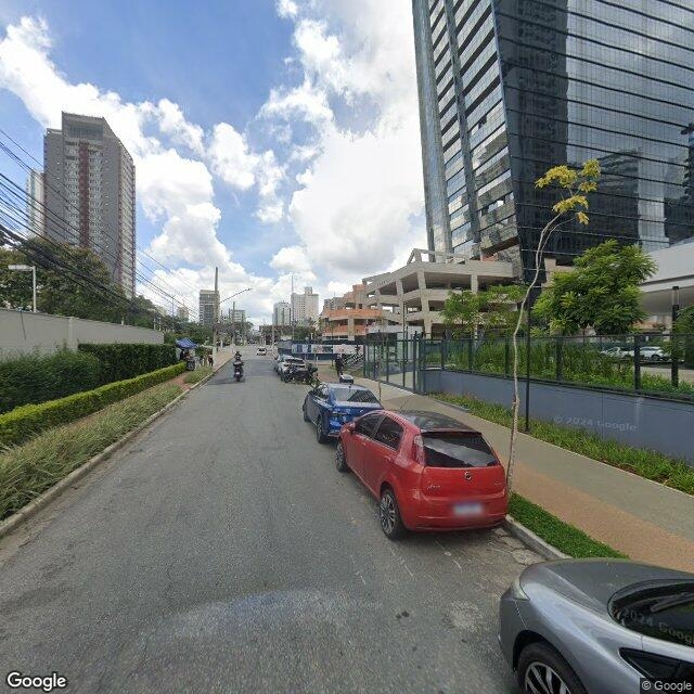 Imagem estática do "Street View" da localização