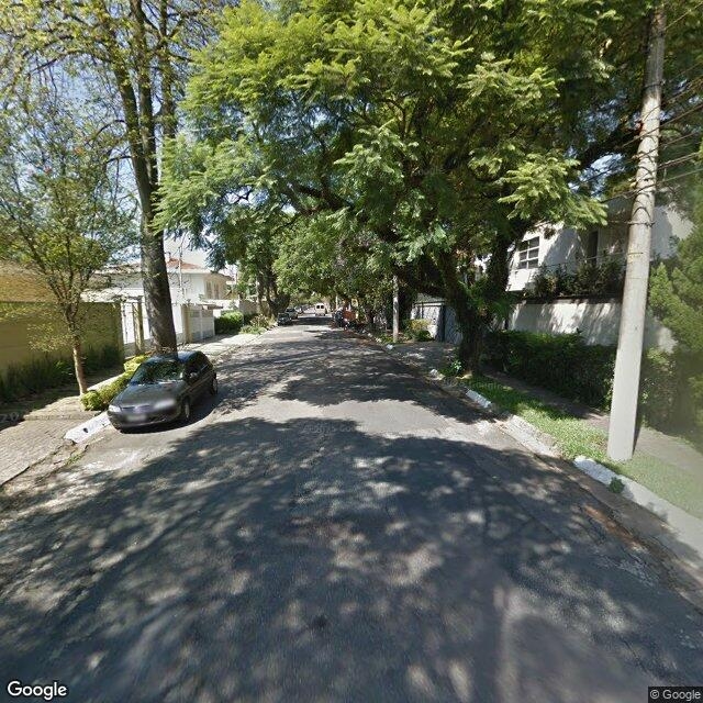 Imagem estática do "Street View" da localização