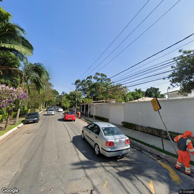 Imagem estática do "Street View" da localização