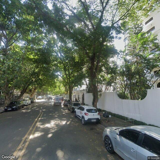 Imagem estática do "Street View" da localização