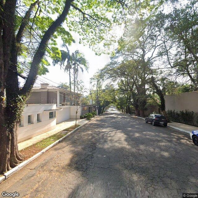 Imagem estática do "Street View" da localização