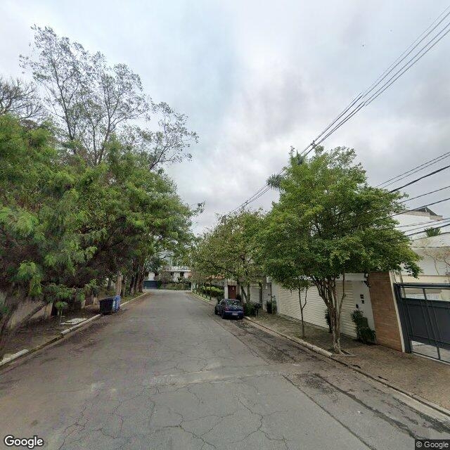 Imagem estática do "Street View" da localização