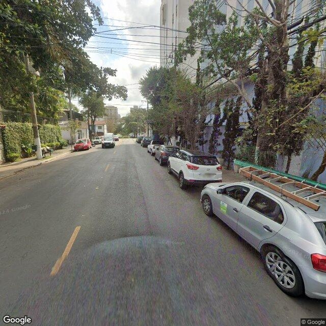 Imagem estática do "Street View" da localização