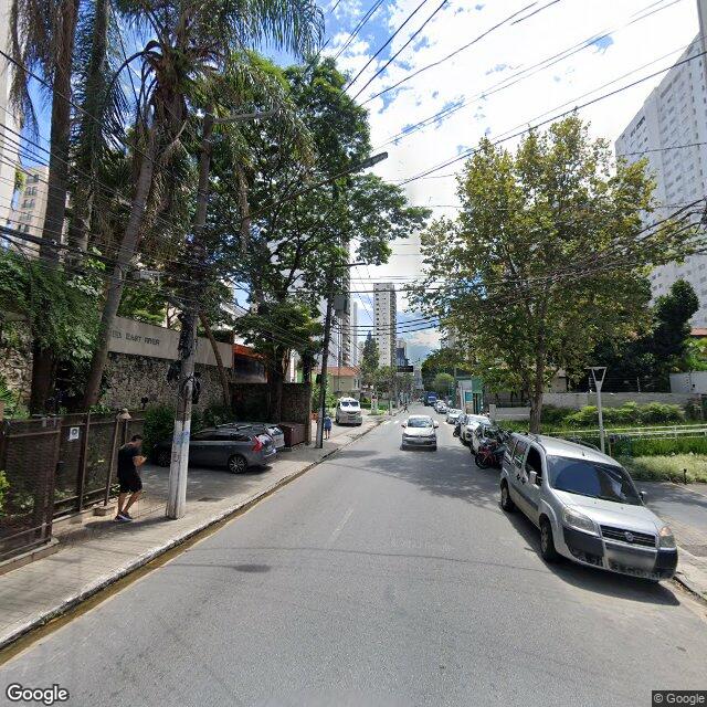 Imagem estática do "Street View" da localização