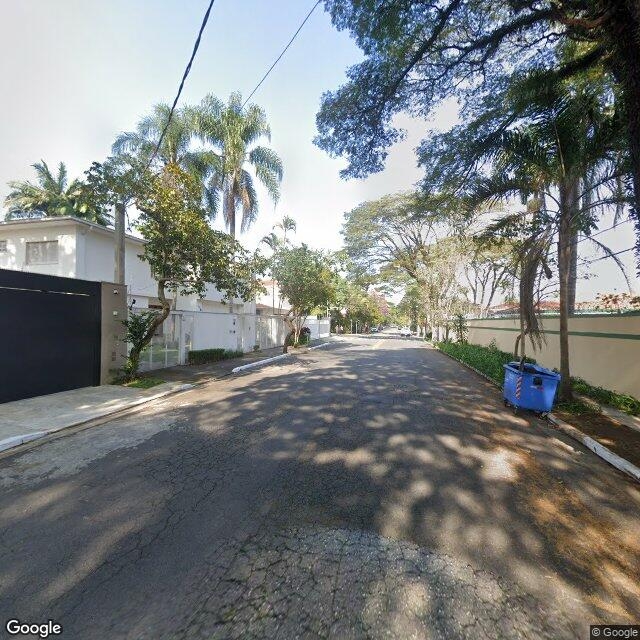 Imagem estática do "Street View" da localização