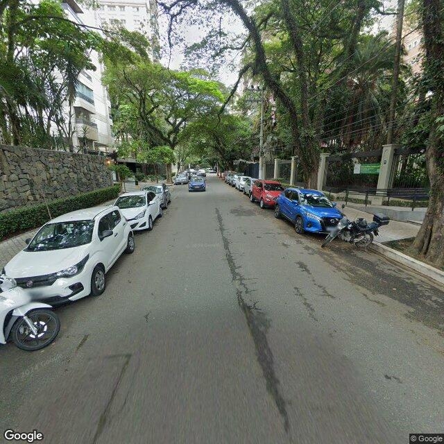 Imagem estática do "Street View" da localização