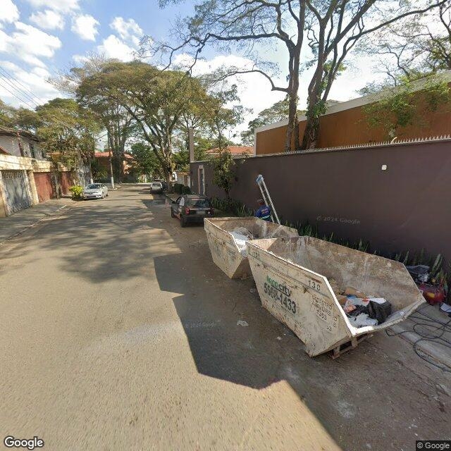 Imagem estática do "Street View" da localização