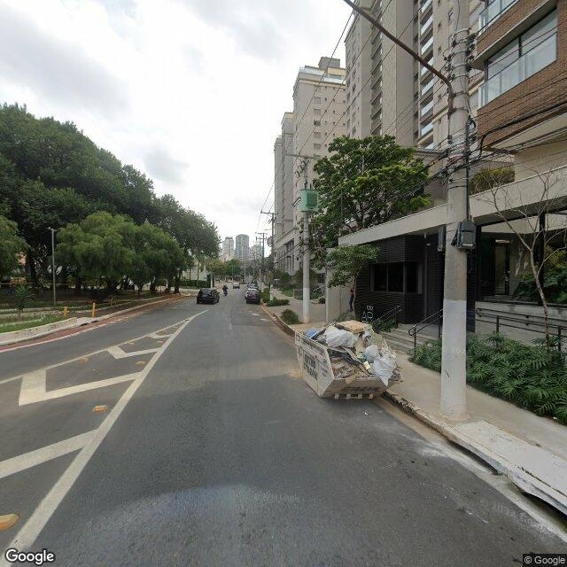 Imagem estática do "Street View" da localização