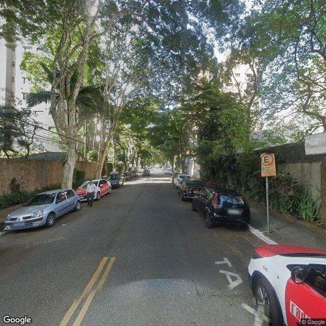 Imagem estática do "Street View" da localização