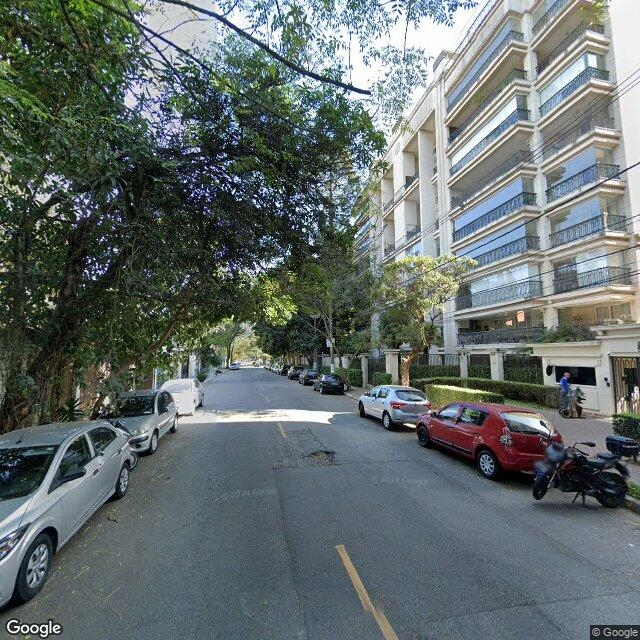 Imagem estática do "Street View" da localização