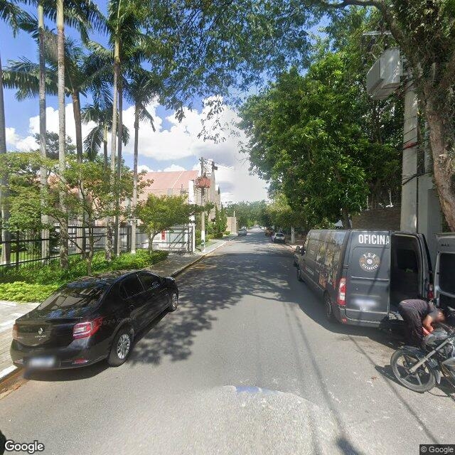 Imagem estática do "Street View" da localização