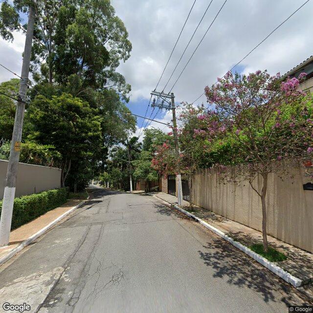 Imagem estática do "Street View" da localização