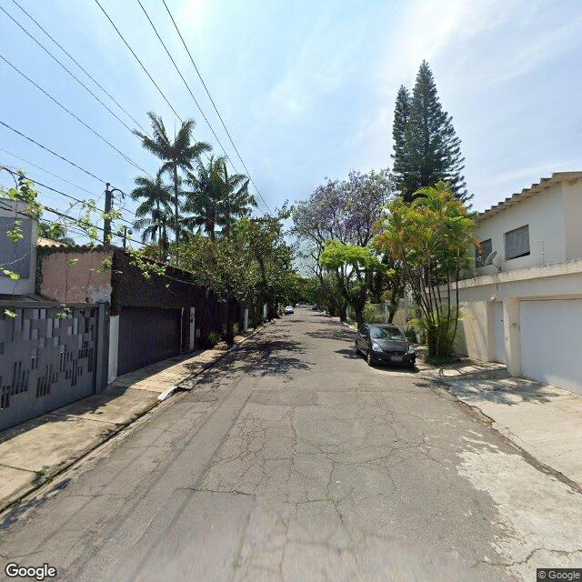 Imagem estática do "Street View" da localização