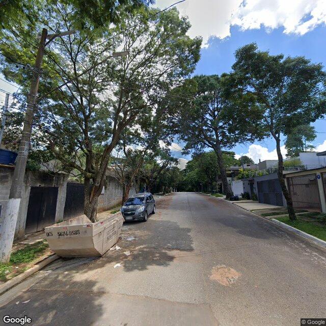 Imagem estática do "Street View" da localização