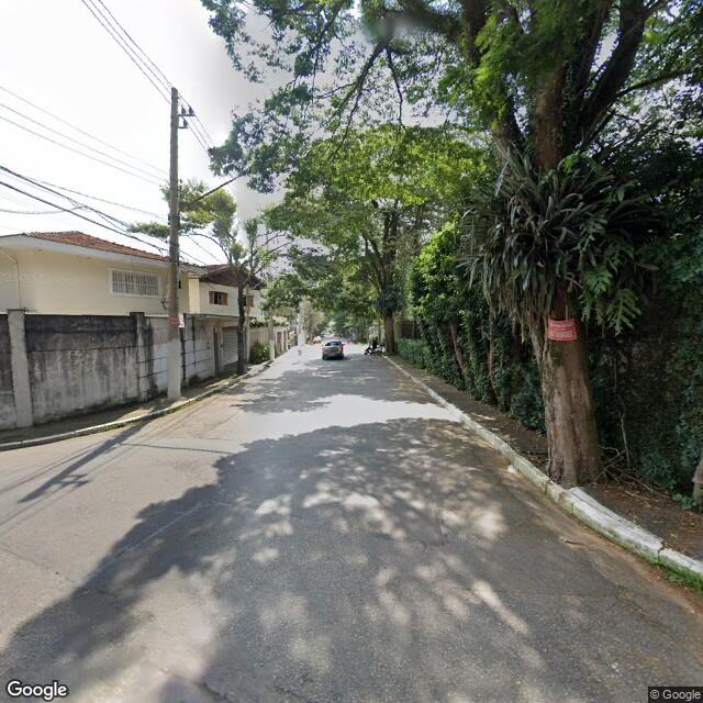 Imagem estática do "Street View" da localização