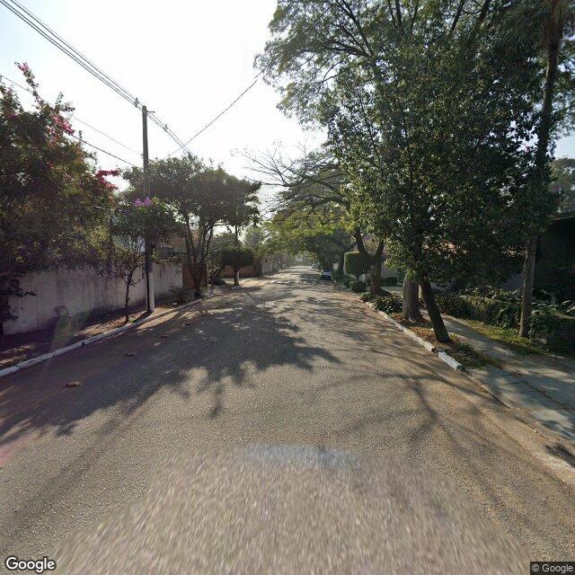 Imagem estática do "Street View" da localização