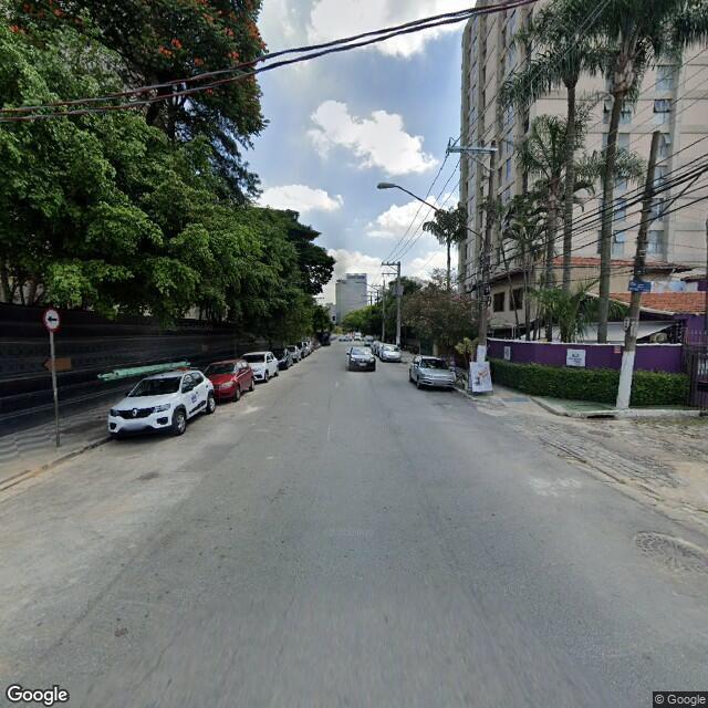 Imagem estática do "Street View" da localização