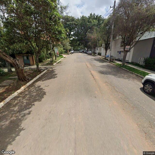 Imagem estática do "Street View" da localização