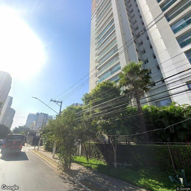 Imagem estática do "Street View" da localização