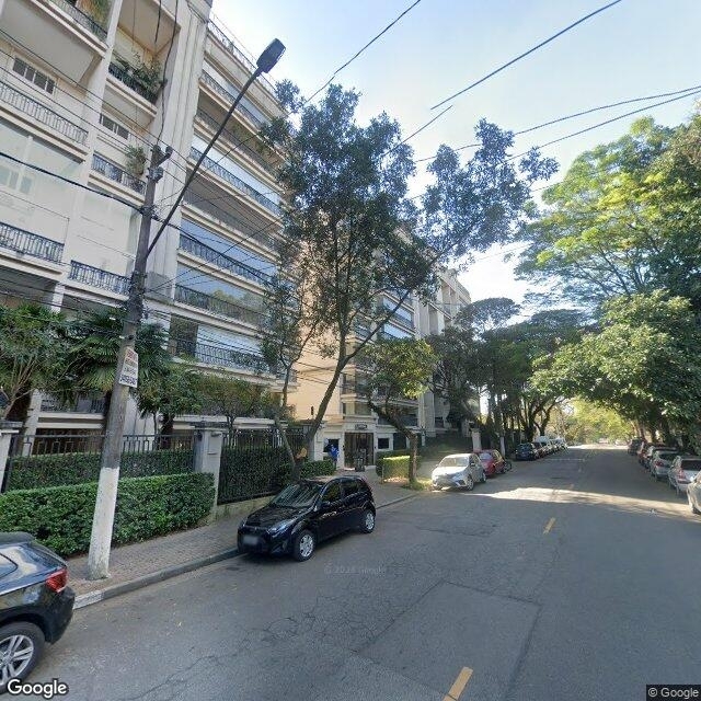 Imagem estática do "Street View" da localização