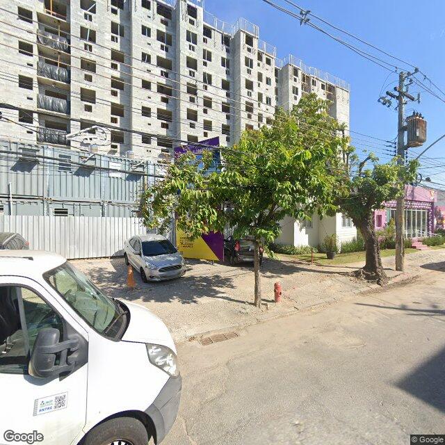 Imagem estática do "Street View" da localização