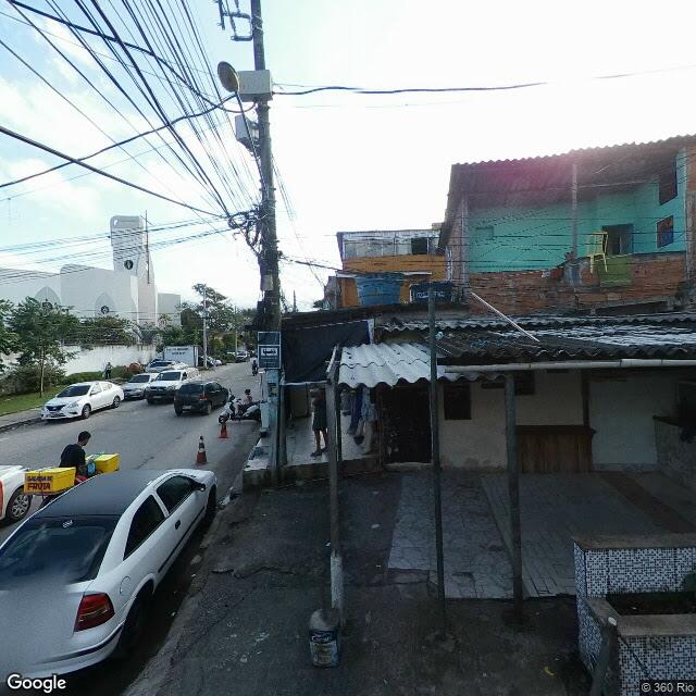 Imagem estática do "Street View" da localização