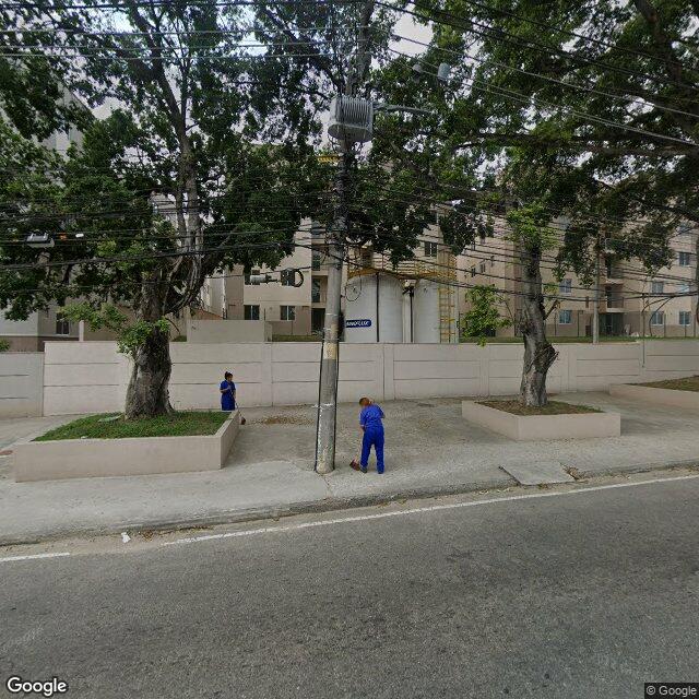 Imagem estática do "Street View" da localização