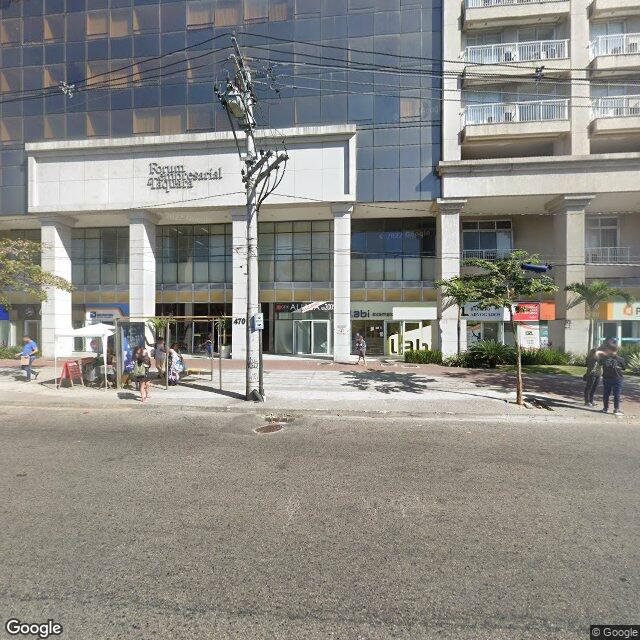 Imagem estática do "Street View" da localização