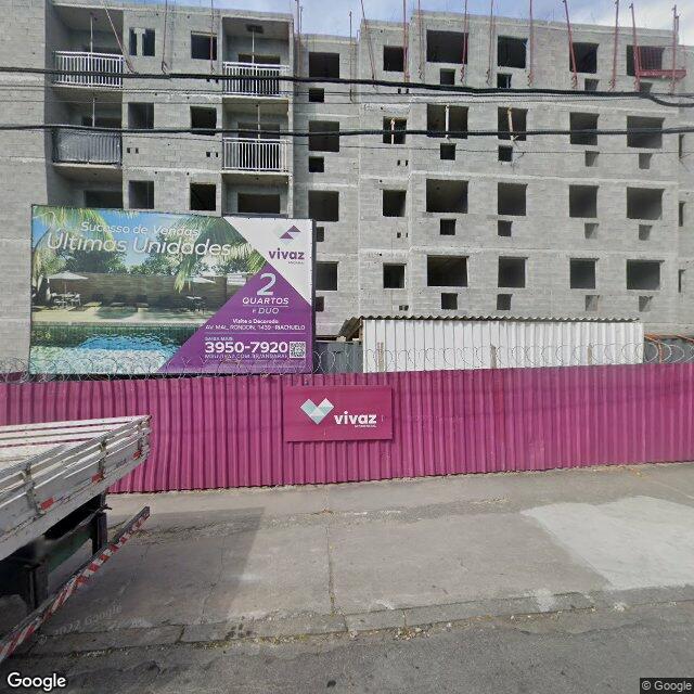 Imagem estática do "Street View" da localização