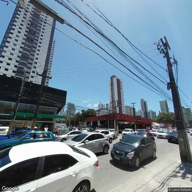 Imagem estática do "Street View" da localização