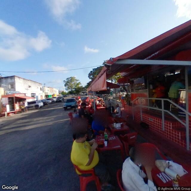 Imagem estática do "Street View" da localização