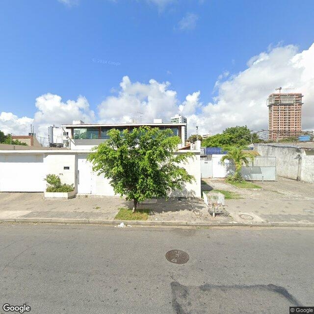 Imagem estática do "Street View" da localização