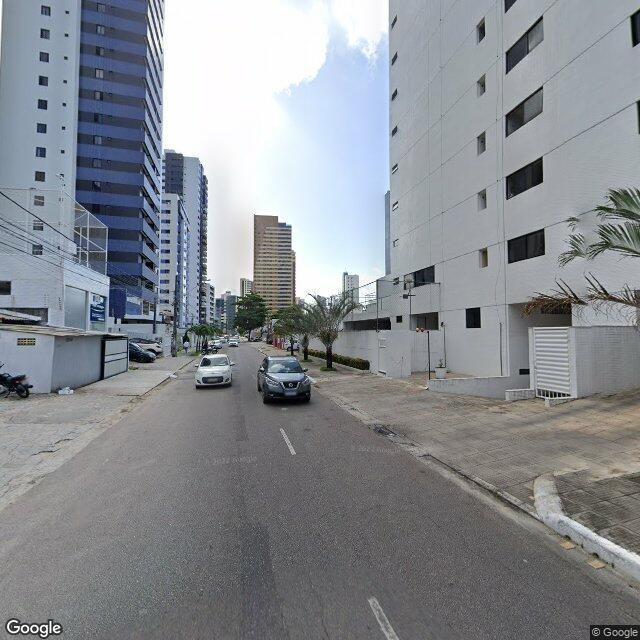 Imagem estática do "Street View" da localização